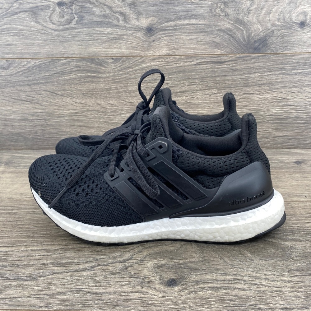 Adidas Ultraboost 1.0 Sneakers Mens 5.5 Black HQ4218 Primeknit Running Shoes